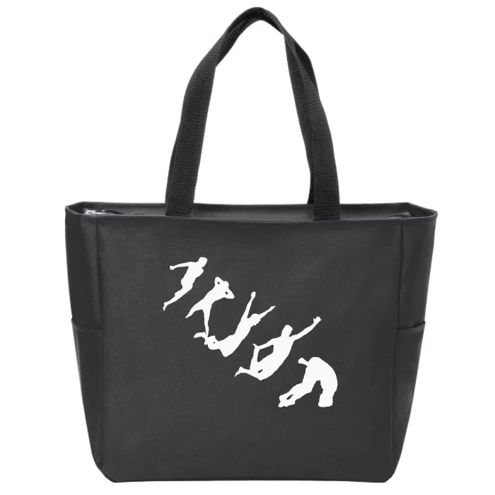 Dods Norwegian Death Diving Freestyle Zip Tote Bag