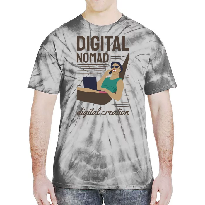 Digital Nomad Digital Creation Tie-Dye T-Shirt