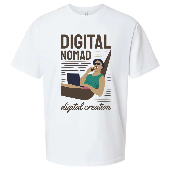 Digital Nomad Digital Creation Sueded Cloud Jersey T-Shirt