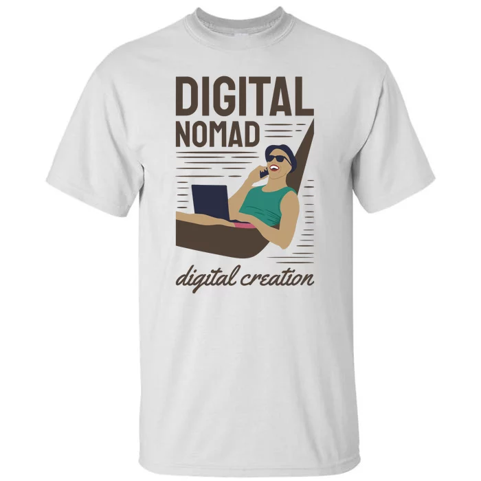 Digital Nomad Digital Creation Tall T-Shirt