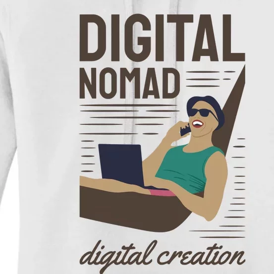 Digital Nomad Digital Creation Women's Pullover Hoodie