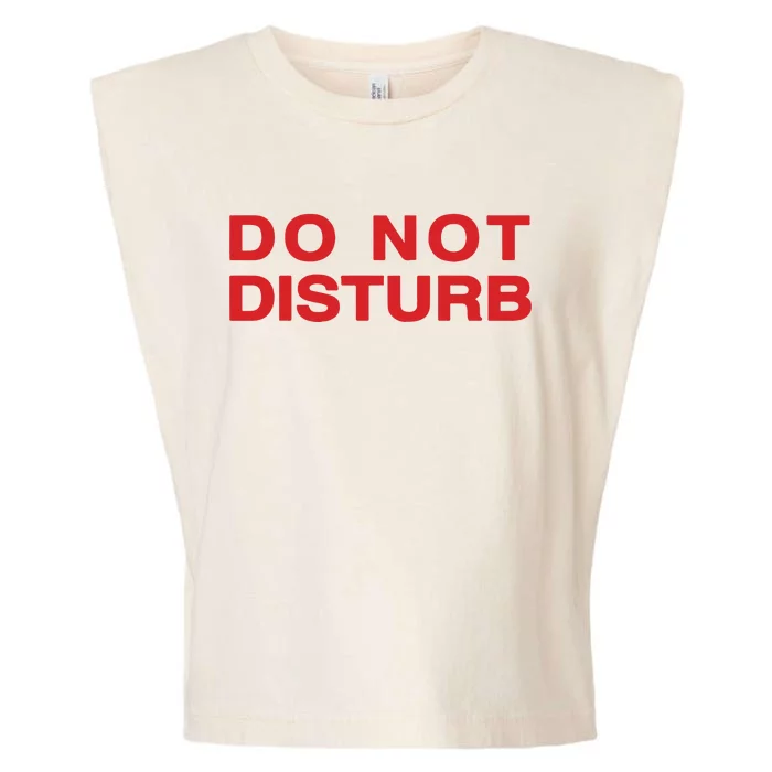 Do Not Disturb Garment-Dyed Women's Muscle Tee