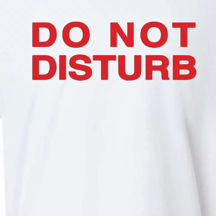 Do Not Disturb Sueded Cloud Jersey T-Shirt