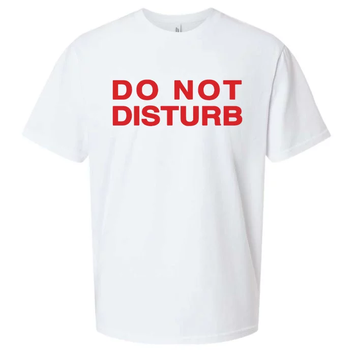 Do Not Disturb Sueded Cloud Jersey T-Shirt