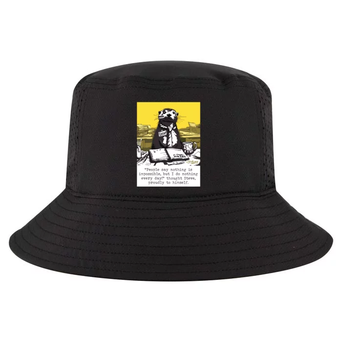 Doing Nothing Cool Comfort Performance Bucket Hat