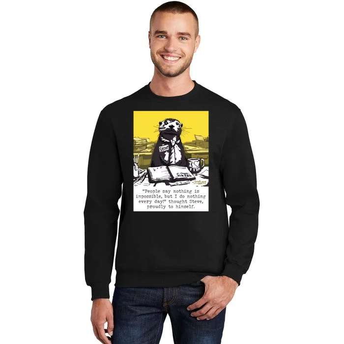 Doing Nothing Tall Sweatshirt