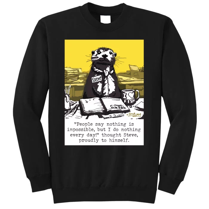 Doing Nothing Tall Sweatshirt