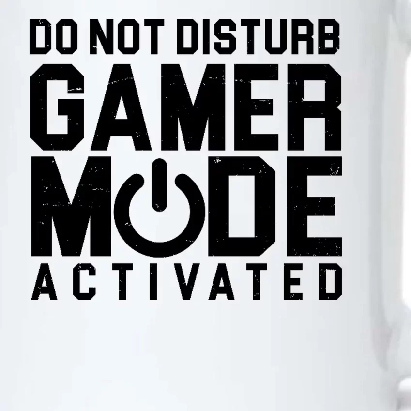 Do Not Disturb Gamer Mode Activated Black Color Changing Mug