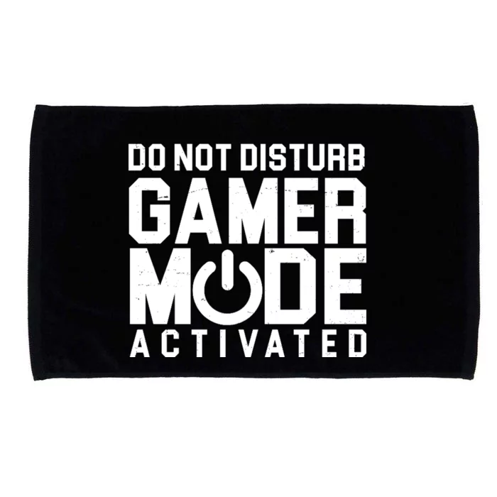 Do Not Disturb Gamer Mode Activated Microfiber Hand Towel