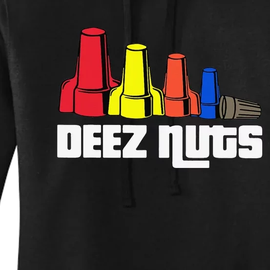 Deez Nuts Electrician Women's Pullover Hoodie