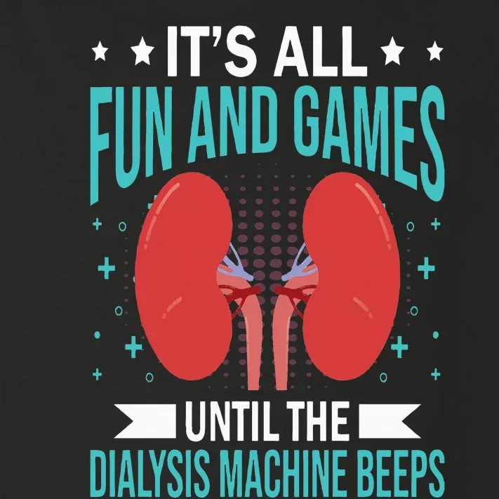 Dialysis Nurse Funny Dialysis Technician Toddler Long Sleeve Shirt