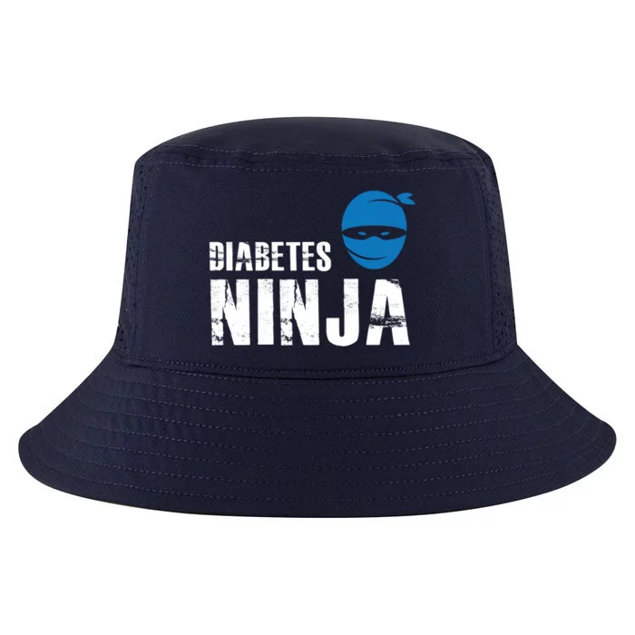 Diabetes Ninja Funny Gift Support Awareness Fighter Gift Cool Comfort Performance Bucket Hat