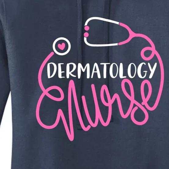 Dermatology Nurse Funny Dermatology Nursing Departt Nurse Gift Women's Pullover Hoodie