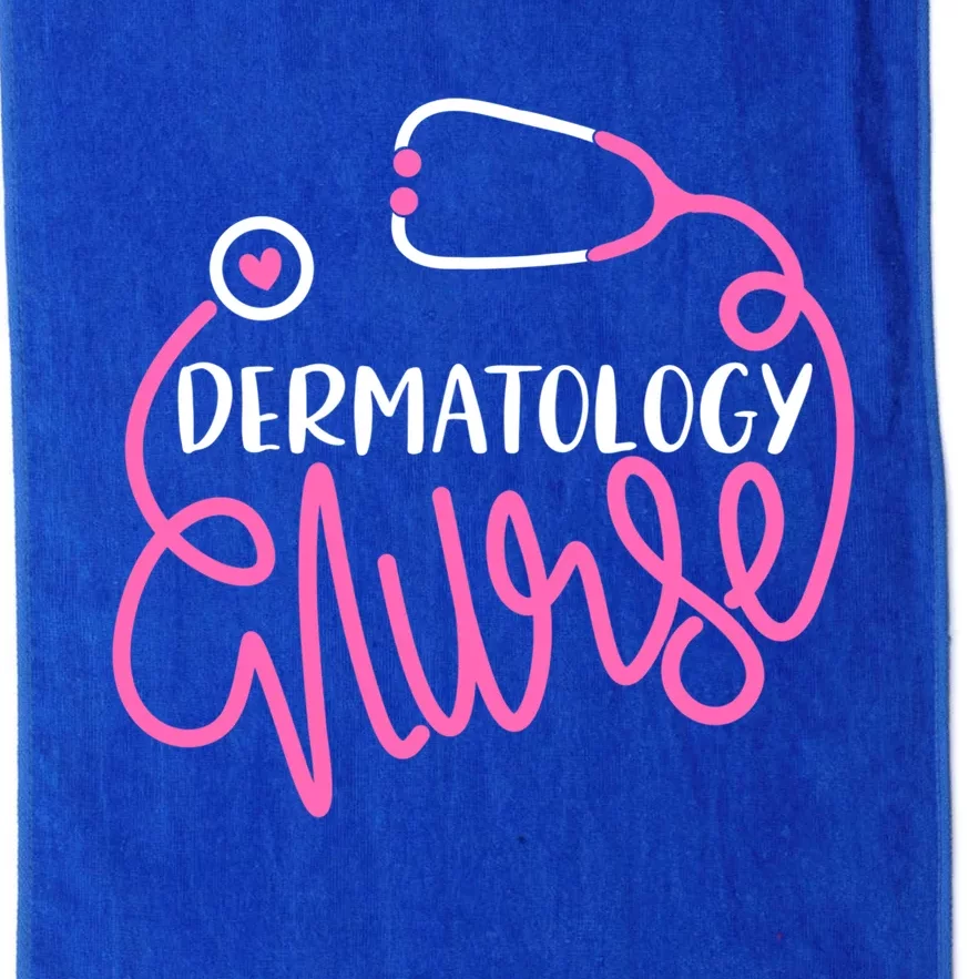 Dermatology Nurse Funny Dermatology Nursing Departt Nurse Gift Platinum Collection Golf Towel