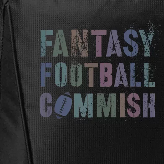 Drafting Night Fantasy Football Commish Dibs On Commissioner City Backpack