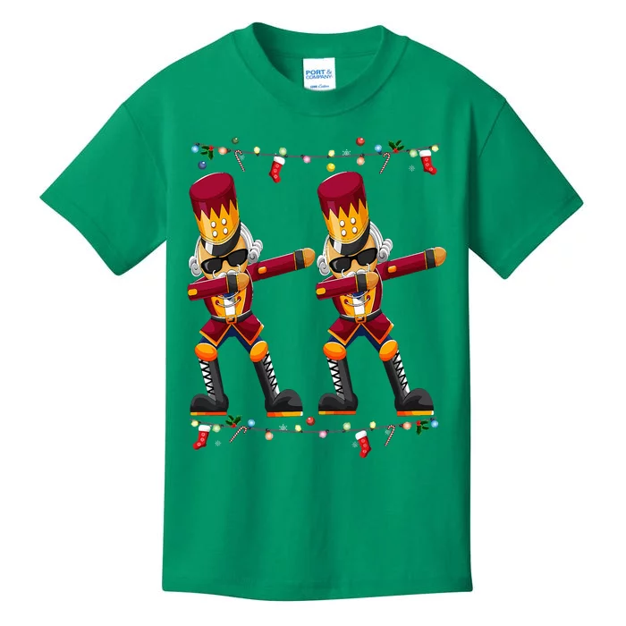 Dabbing Nutcracker Figure Christmas Nutcracker Ballet Kids T-Shirt