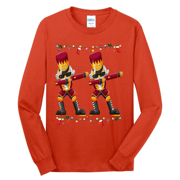 Dabbing Nutcracker Figure Christmas Nutcracker Ballet Tall Long Sleeve T-Shirt