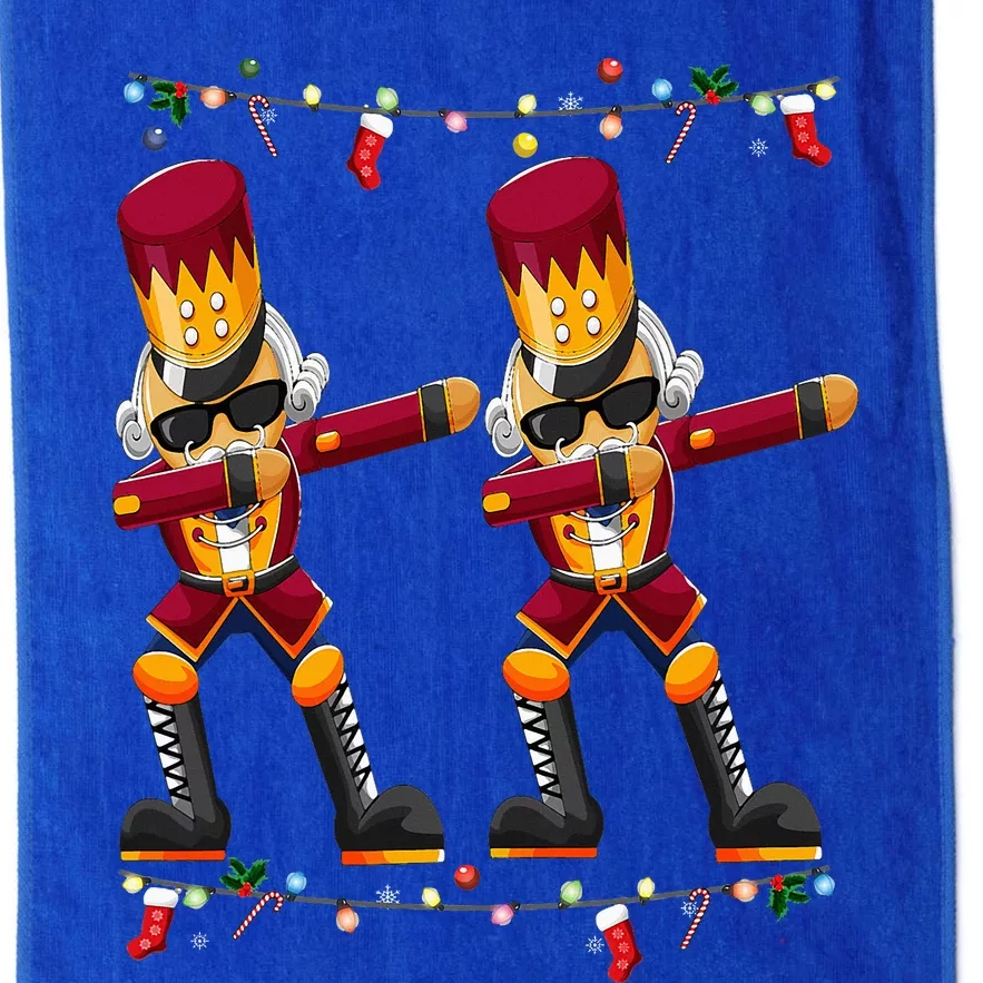 Dabbing Nutcracker Figure Christmas Nutcracker Ballet Platinum Collection Golf Towel