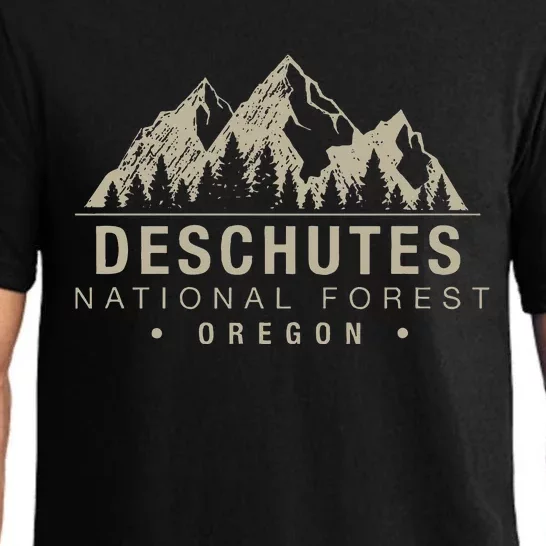 Deschutes National Forest Oregon Pajama Set