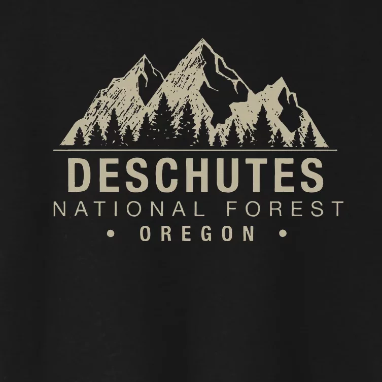 Deschutes National Forest Oregon Women's Crop Top Tee