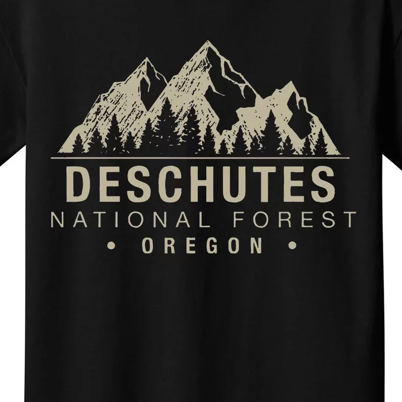 Deschutes National Forest Oregon Kids T-Shirt