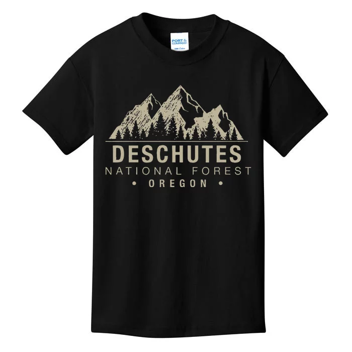 Deschutes National Forest Oregon Kids T-Shirt