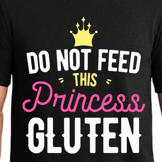 Do Not Feed This Princess Gluten Gluten Free Gift Pajama Set