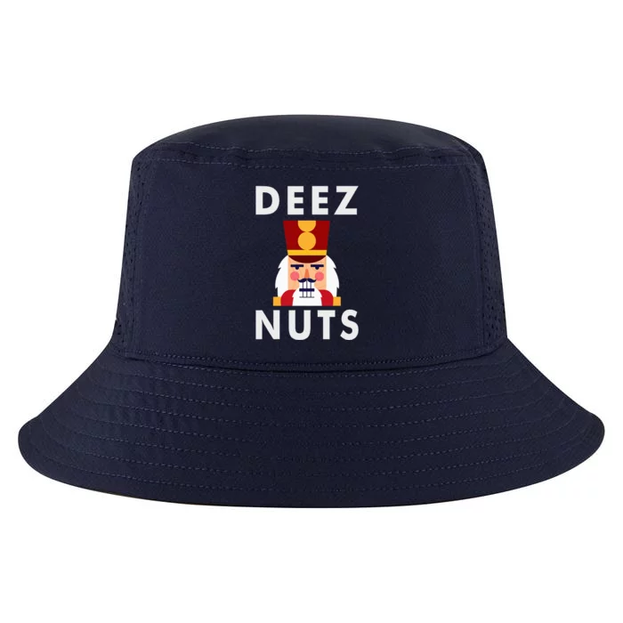 Deez Nuts Funny Christmas Nutcracker Cool Comfort Performance Bucket Hat