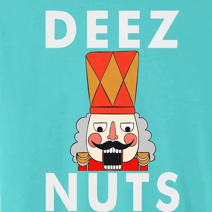 Deez Nuts Funny Christmas Nutcracker ChromaSoft Performance T-Shirt