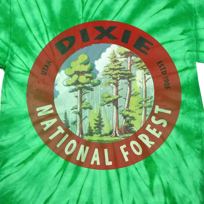 Dixie National Forest Utah Tie-Dye T-Shirt