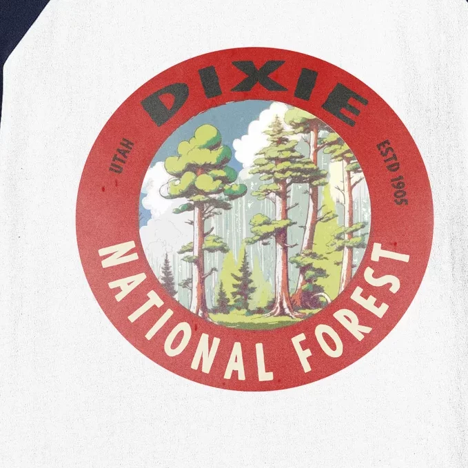 Dixie National Forest Utah Baseball Sleeve Shirt