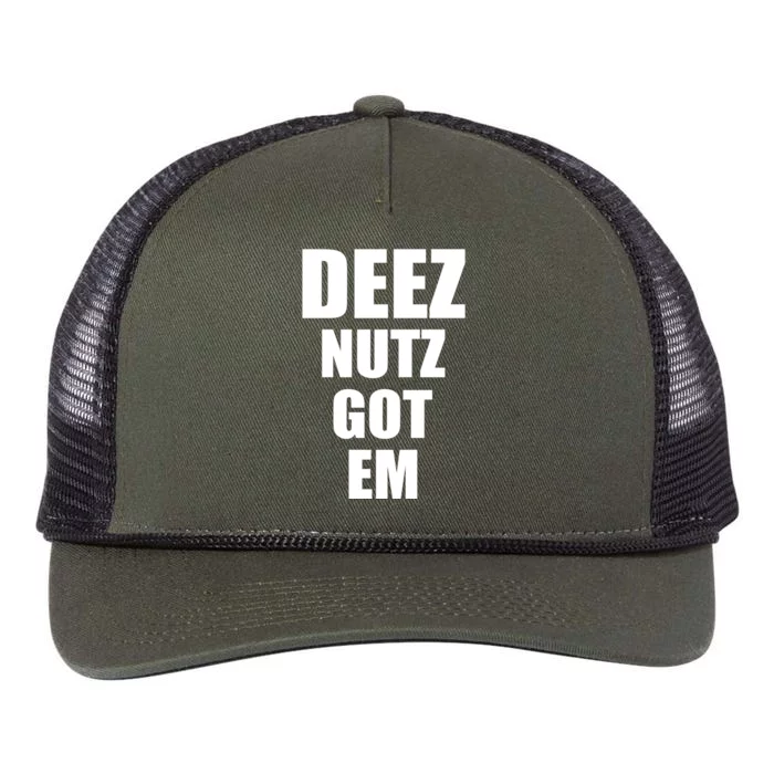 Deez Nuts Gotem Retro Rope Trucker Hat Cap