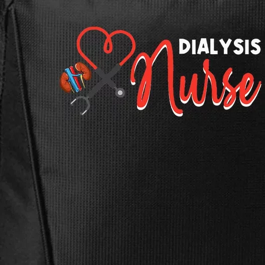 Dialysis Nurse Gifts For Technician Heart Nephrology Nursing City Backpack