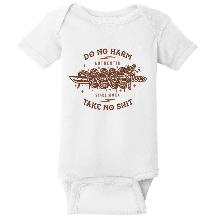 Do No Harm But Take No Baby Bodysuit