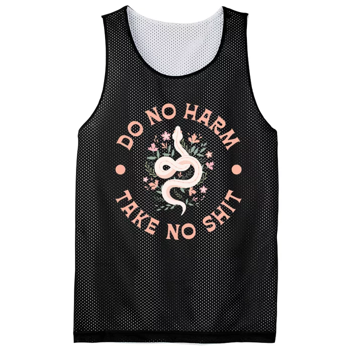 Do Not Harm Take No Shit Mesh Reversible Basketball Jersey Tank