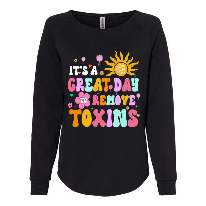 Dialysis Nurse ItS Great Day To Remove Toxins Nurse For Mom Funny Gift Womens California Wash Sweatshirt