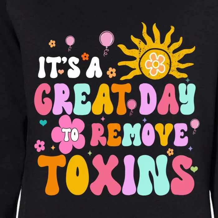 Dialysis Nurse ItS Great Day To Remove Toxins Nurse For Mom Funny Gift Womens California Wash Sweatshirt