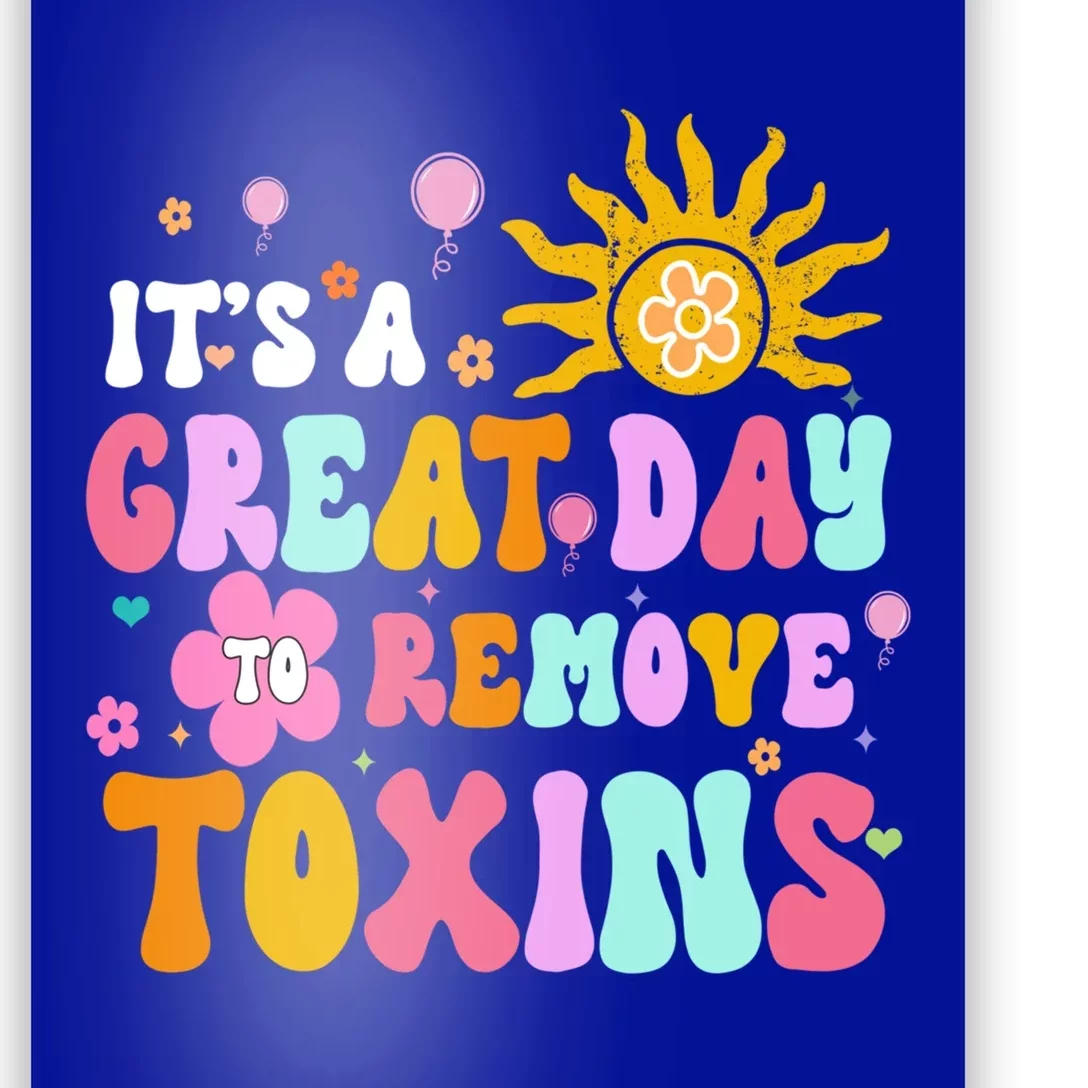 Dialysis Nurse ItS Great Day To Remove Toxins Nurse For Mom Funny Gift Poster