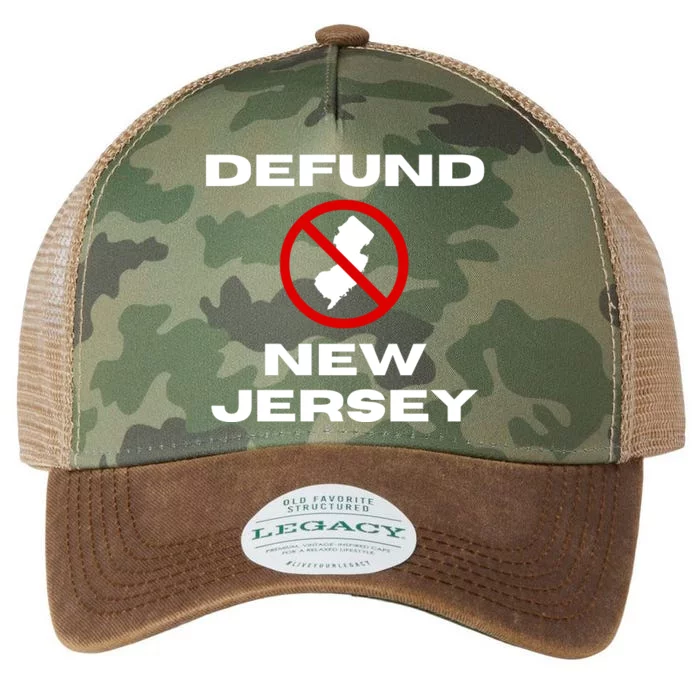 Defund New Jersey Legacy Tie Dye Trucker Hat