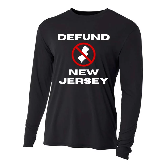 Defund New Jersey Cooling Performance Long Sleeve Crew