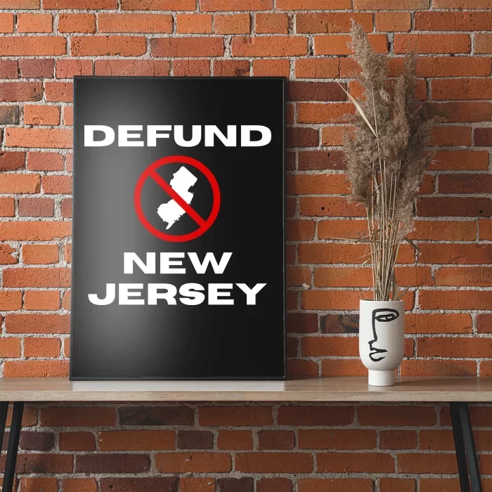 Defund New Jersey Poster