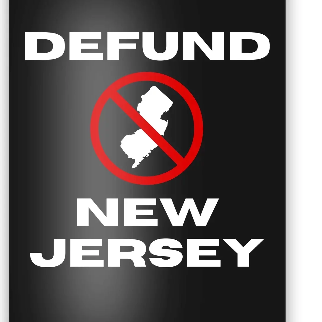 Defund New Jersey Poster