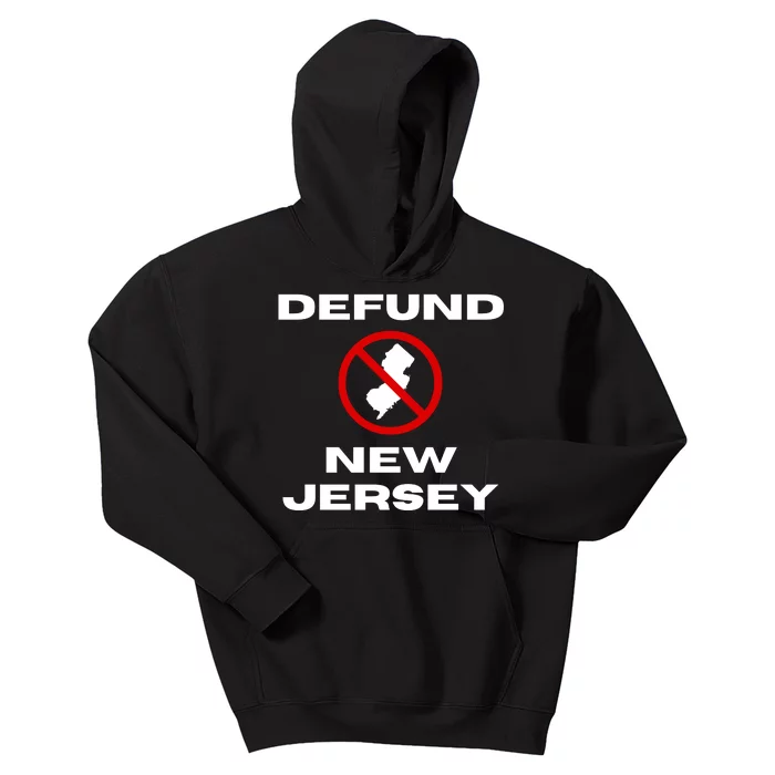 Defund New Jersey Kids Hoodie