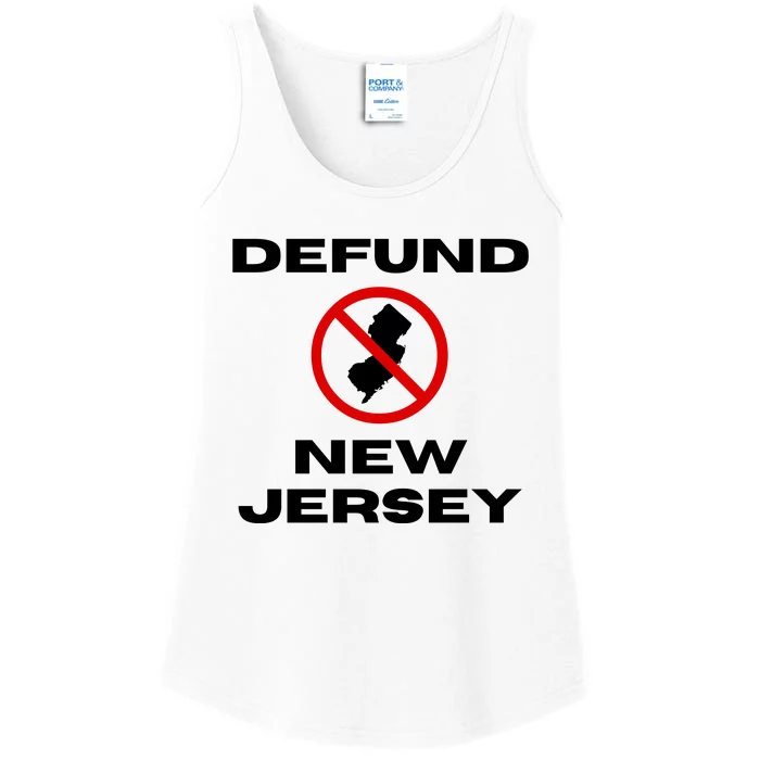 Defund New Jersey Ladies Essential Tank