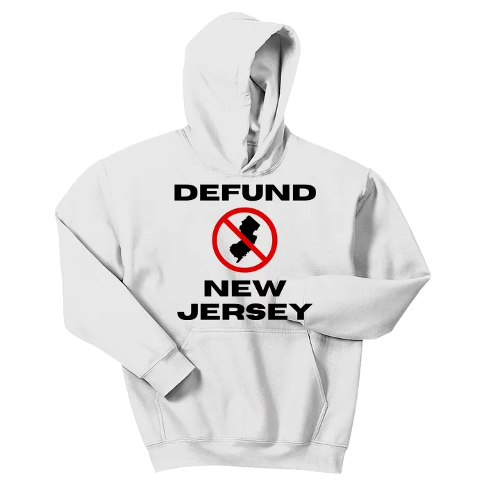 Defund New Jersey Kids Hoodie