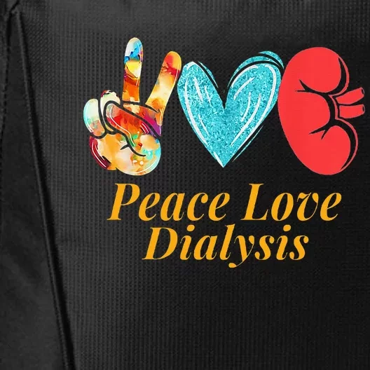 Dialysis Nurse Kidney Transplant Nephrology City Backpack