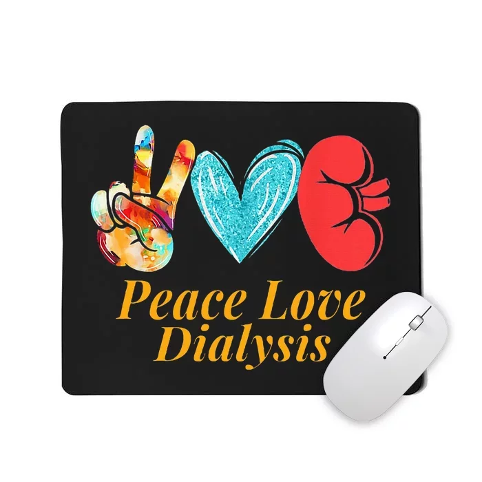 Dialysis Nurse Kidney Transplant Nephrology Mousepad