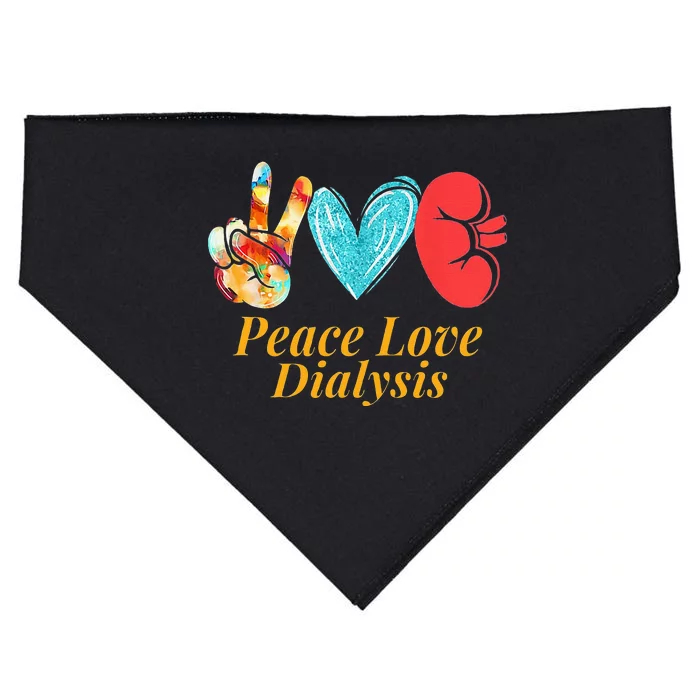 Dialysis Nurse Kidney Transplant Nephrology USA-Made Doggie Bandana