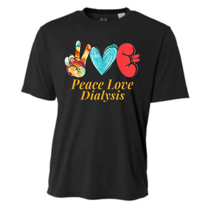 Dialysis Nurse Kidney Transplant Nephrology Cooling Performance Crew T-Shirt