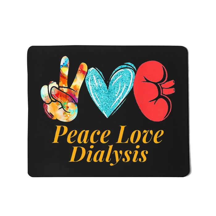 Dialysis Nurse Kidney Transplant Nephrology Mousepad